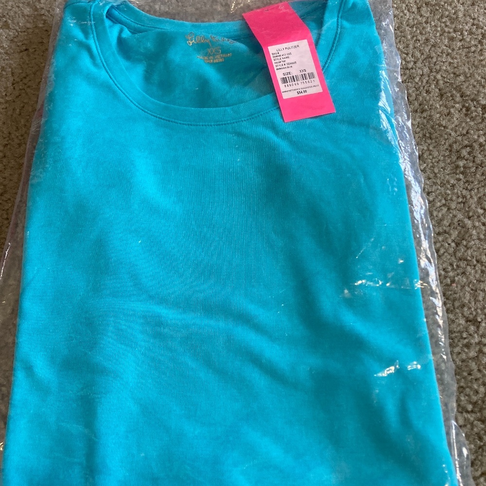 Lilly Pulitzer Halee Top Bermuda Blue